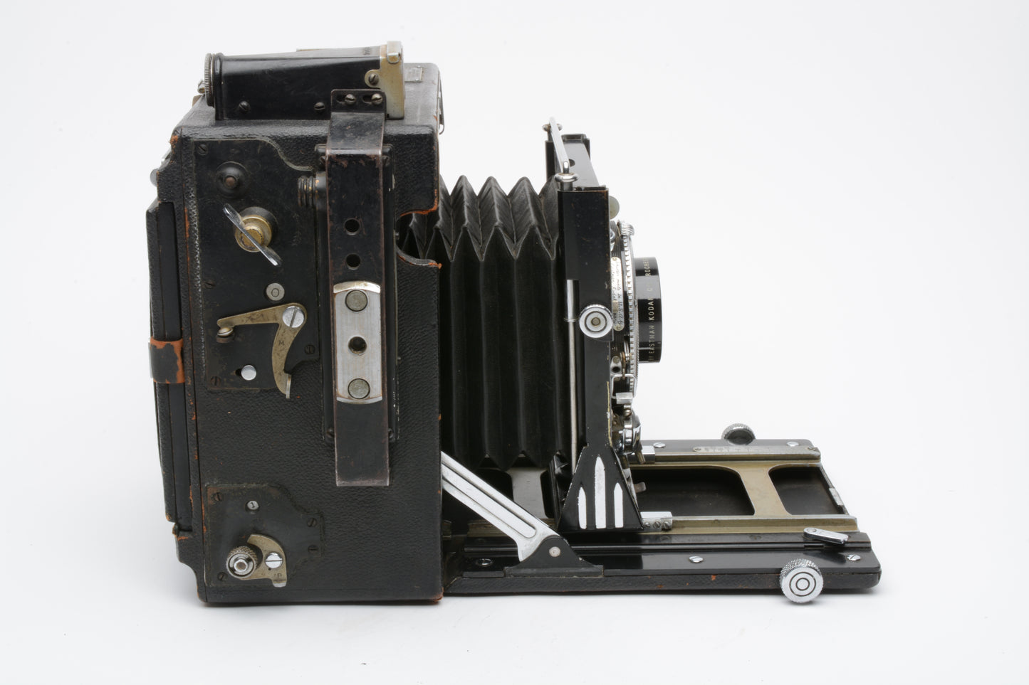 Graflex Crown Graphic 4x5 camera w/Kodak 6 3/8 f4.5 lens, tested, accurate, nice