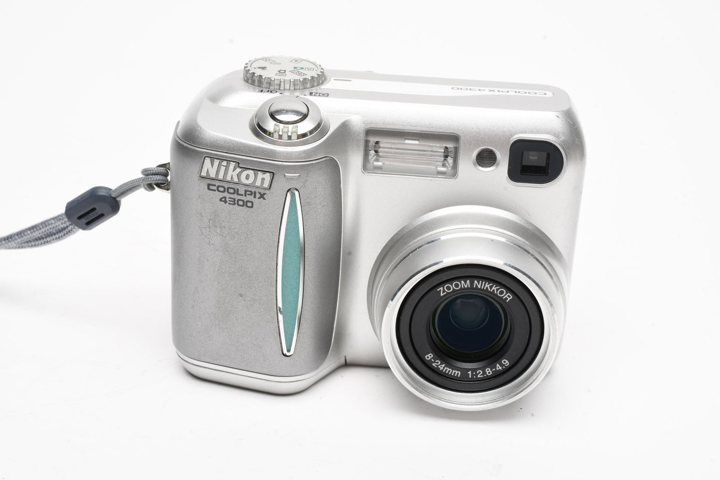 Nikon Coolpix 4300 4MP Digital Point&Shoot camera, Batt+charger, Tested