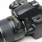 Nikon D40 DSLR body w/Nikkor 18-55mm f3.5-5.6G ED II , batt+charger+SD, 1680 Acts!