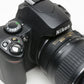 Nikon D40 DSLR body w/Nikkor 18-55mm f3.5-5.6G ED II , batt+charger+SD, 1680 Acts!