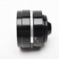 Canon EX 35mm f3.5 MF Prime Lens for Canon EX Mount, Hood+Case, Mint-
