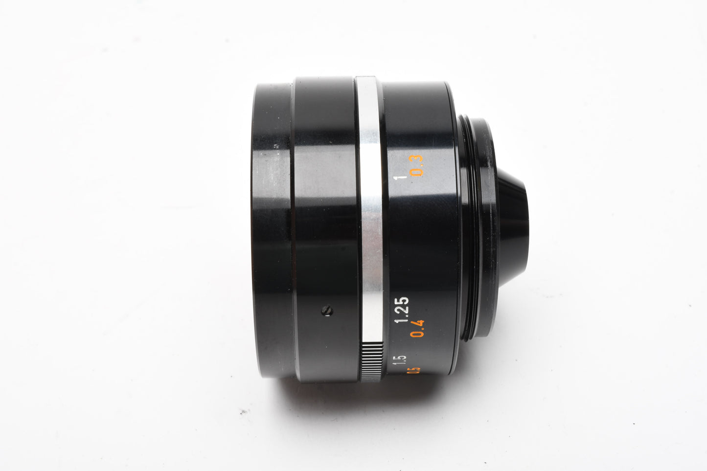 Canon EX 35mm f3.5 MF Prime Lens for Canon EX Mount, Hood+Case, Mint-