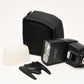 Fujifilm EF-60 Shoe Mount Flash, in case + stand + diffuser, Mint-