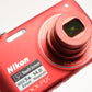 Nikon Coolpix S4100 14MP Digital Point&Shoot camera (Red), Boxed