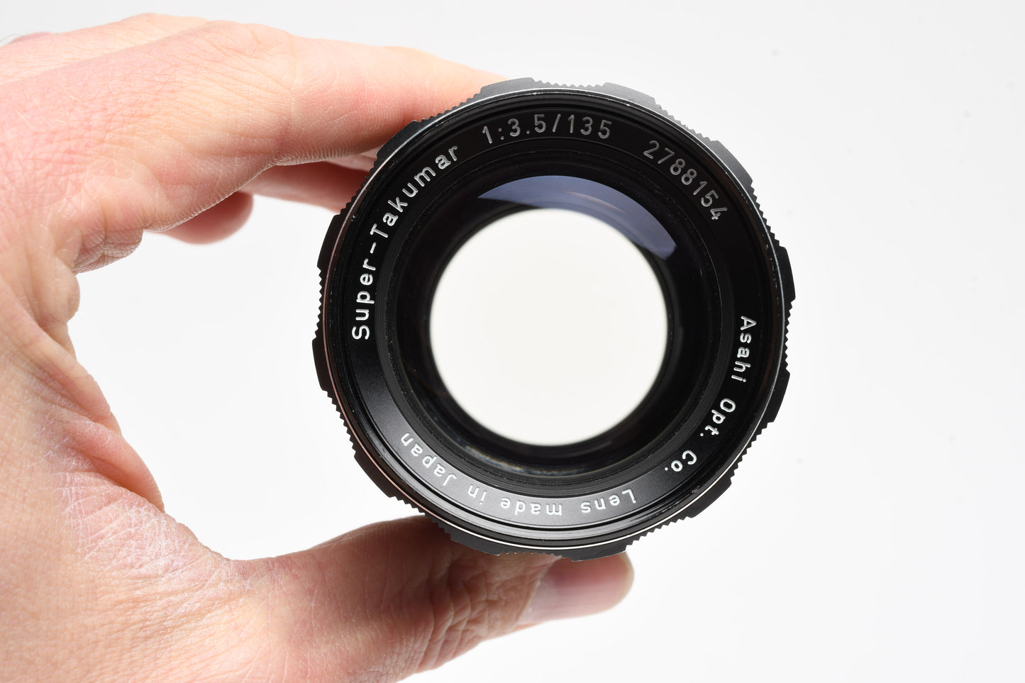 Pentax Super Takumar 135mm f3.5 M42 Mount lens, caps, good!