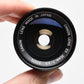 Canon EX 35mm f3.5 MF Prime Lens for Canon EX Mount, Hood+Case, Mint-