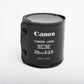 Canon EX 35mm f3.5 MF Prime Lens for Canon EX Mount, Hood+Case, Mint-