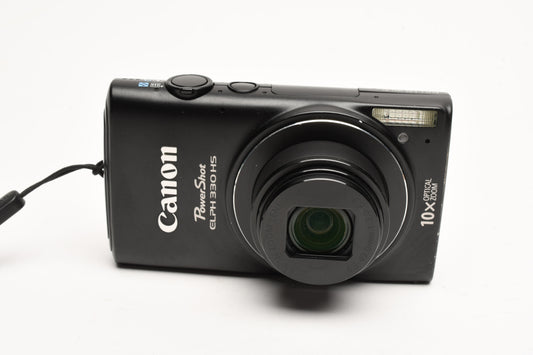 Canon Powershot Elph 330HS 12.1MP Digital Point&Shoot camera +32GB SD