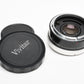 Vivitar 2X-4 Teleconverter for Canon FL-FD mount, caps
