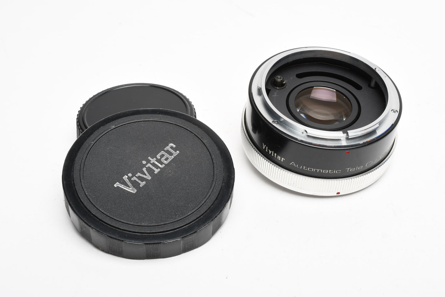 Vivitar 2X-4 Teleconverter for Canon FL-FD mount, caps
