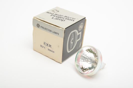 GE EXR 300W 322V MR16 Photo Projection bulb, NIB