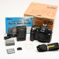 Nikon D70 DSLR body w/batt, charger, 4GB CF card, Only 1344 Acts, Boxed, Mint-