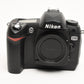 Nikon D70 DSLR body w/batt, charger, 4GB CF card, Only 1344 Acts, Boxed, Mint-