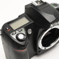 Nikon D70 DSLR body w/batt, charger, 4GB CF card, Only 1344 Acts, Boxed, Mint-