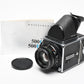 Hasselblad 500C/M Body, Prism, 80mm T* f2.8 Planar, A12 Back, New Seals!