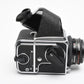 Hasselblad 500C/M Body, Prism, 80mm T* f2.8 Planar, A12 Back, New Seals!