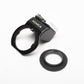 Konica Autoreflex Flash shoe adapter (Black) w/Glass eyepiece adapter