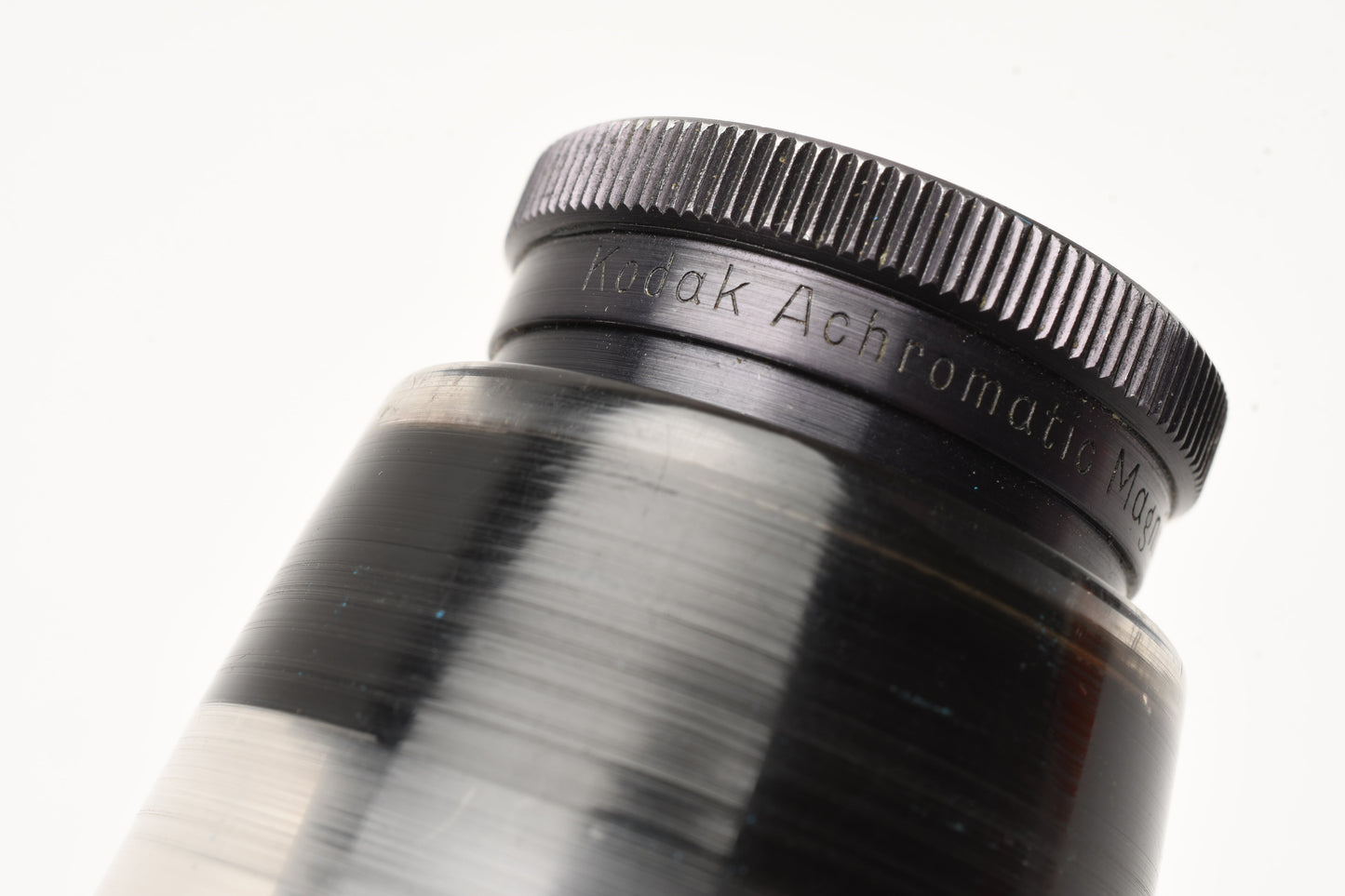 Kodak 5X Achromatic Optical loupe magnifier w/clear base, very sharp