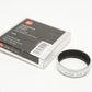 Leica Elmar-M 50mm F2.8 f2.8 Silver Chrome Metal Lens Hood E39 12549 New, Boxed
