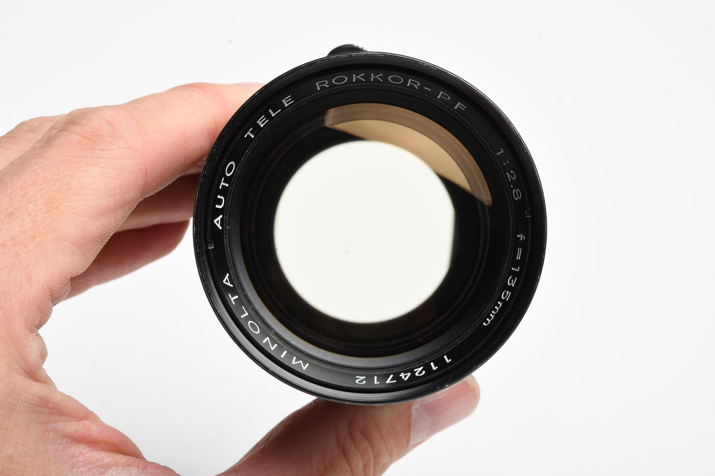 Minolta Rokkor PF 135mm f2.8 MD Mount, Caps, Great Portrait lens