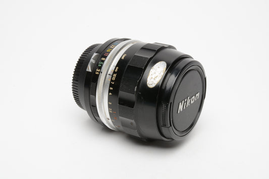 Nikon Nippon Kogaku Micro Nikkor 55mm f3.5 Non-Ai Lens, Clean & Sharp