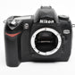 Nikon D70 DSLR body w/batt, charger, strap, Only 4308 Acts, Tested