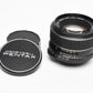Pentax SMC Takumar 50mm f1.4 M42 mount lens, w/Caps, Nice!