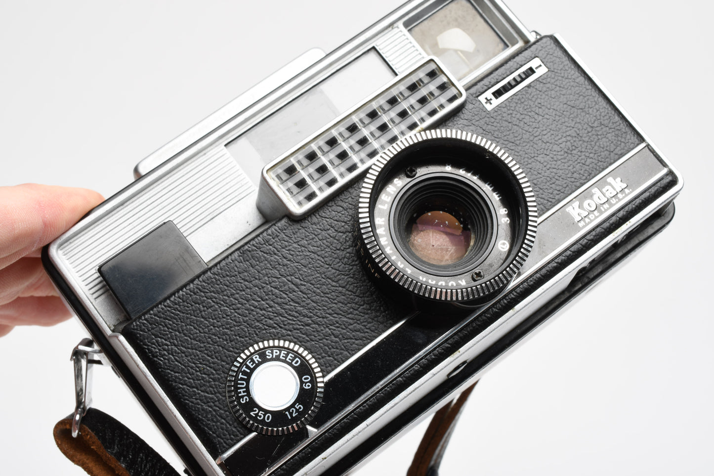 Kodak Instamatic 700 camera, strap + box