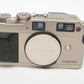 Contax G1 35mm Rangefinder camera, Clean, w/Strap and cap, tested, great!