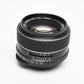 Pentax SMC Takumar 50mm f1.4 M42 mount lens, w/Caps, Nice!