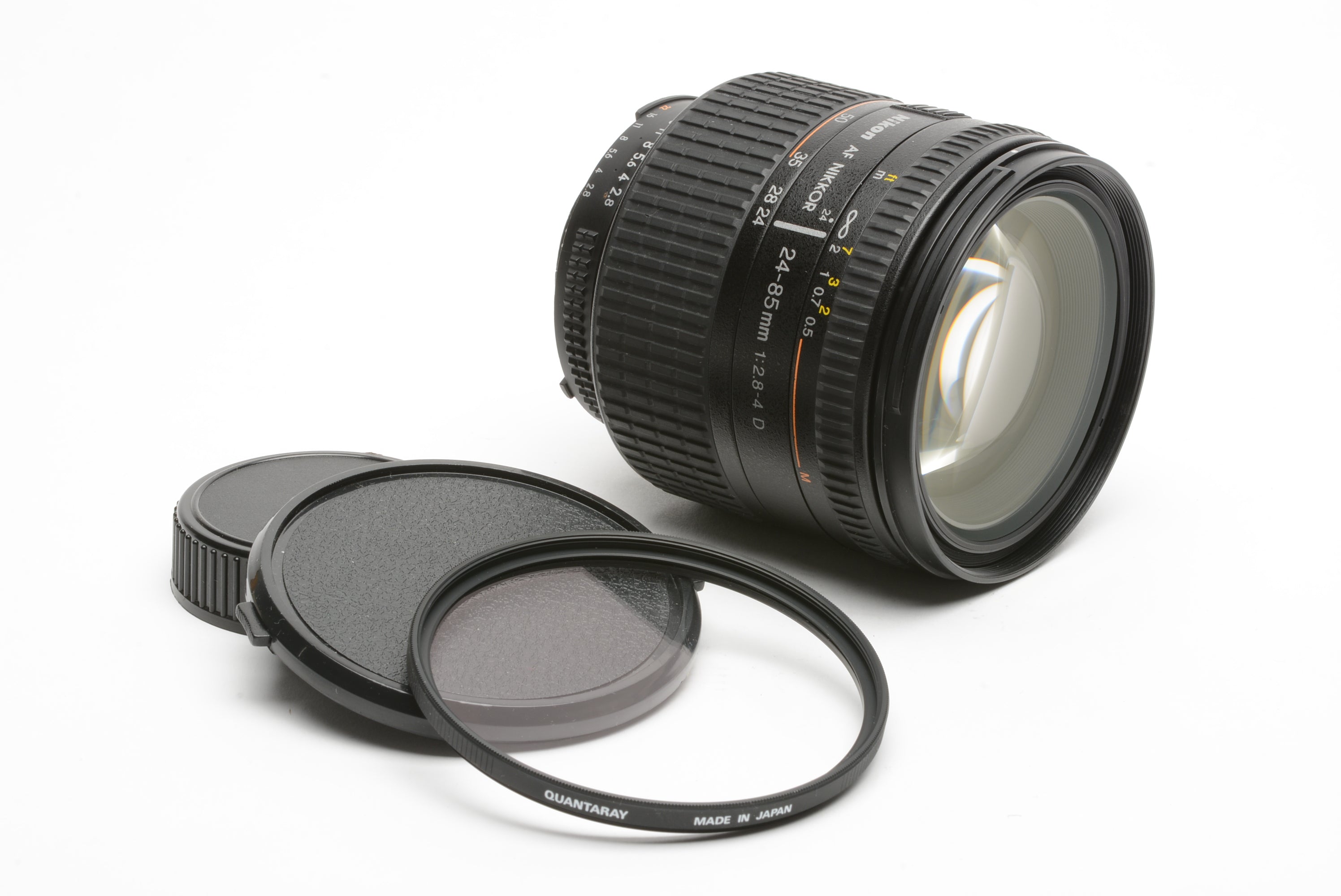 Nikon AF Nikkor 24-85mm f2.8-4 D Macro Zoom w/Caps