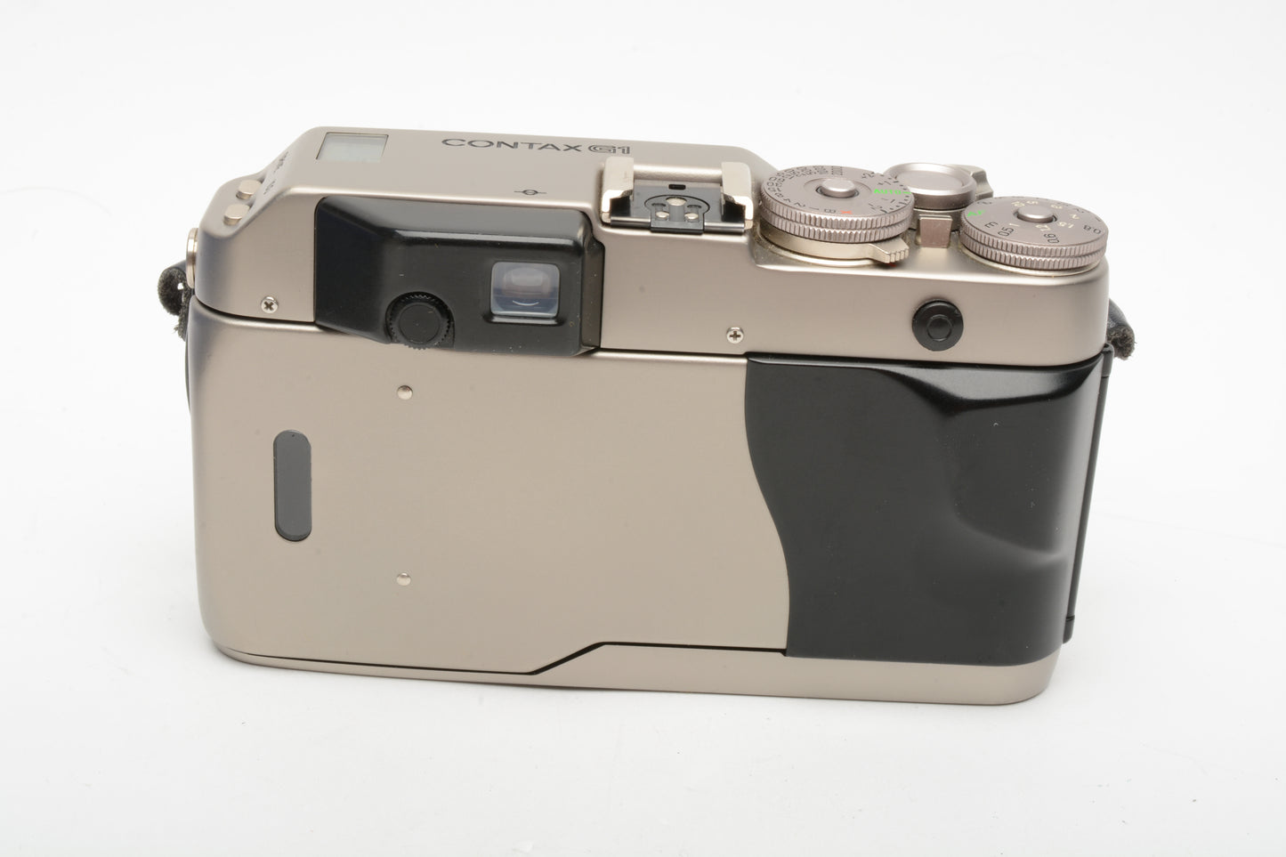 Contax G1 35mm Rangefinder camera, Clean, w/Strap and cap, tested, great!