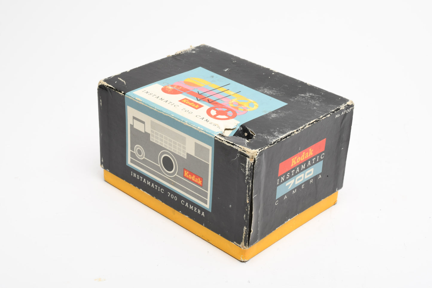 Kodak Instamatic 700 camera, strap + box