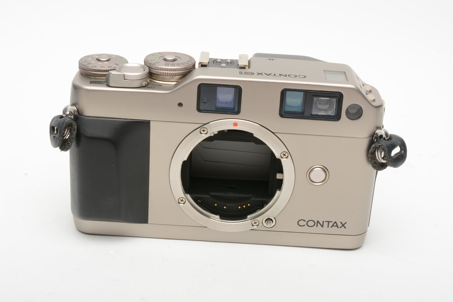 Contax G1 35mm Rangefinder camera, Clean, w/Strap and cap, tested, great!