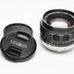 Minolta MC Rokkor-PF 58mm F1.4 SR MD Mount, Caps, Very Clean & Sharp!