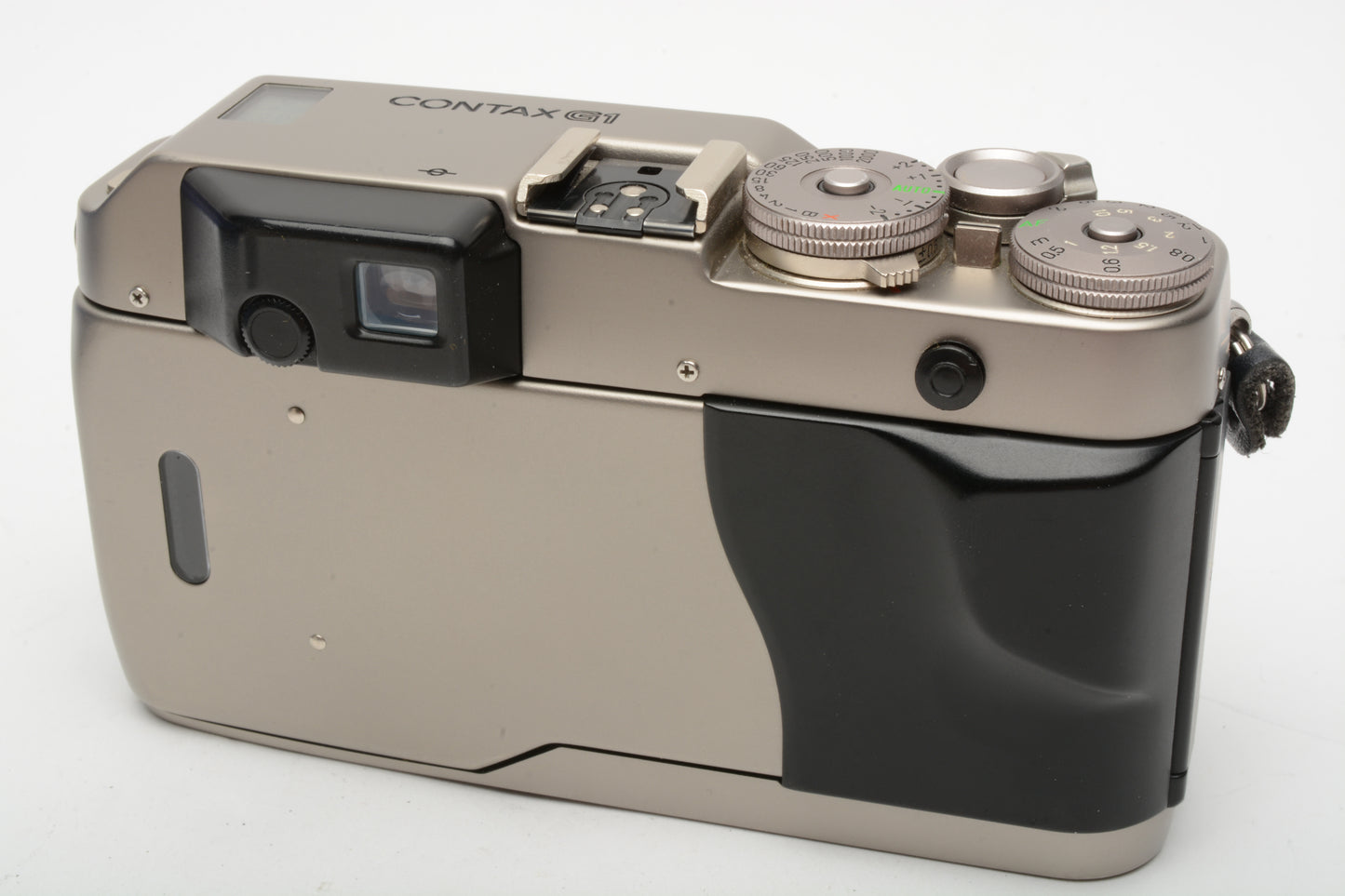 Contax G1 35mm Rangefinder camera, Clean, w/Strap and cap, tested, great!