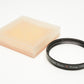 Hasselblad Proxar B60 .5m T* Filter Close-Up Lens #50296, Mint-
