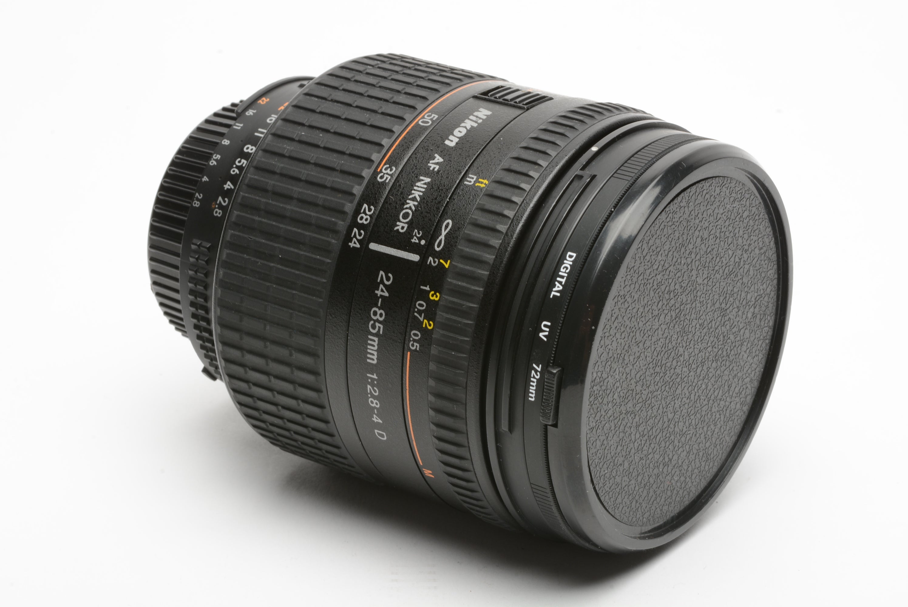 Nikon AF Nikkor 24-85mm f2.8-4 D Macro Zoom w/Caps, UV filter, USA Version