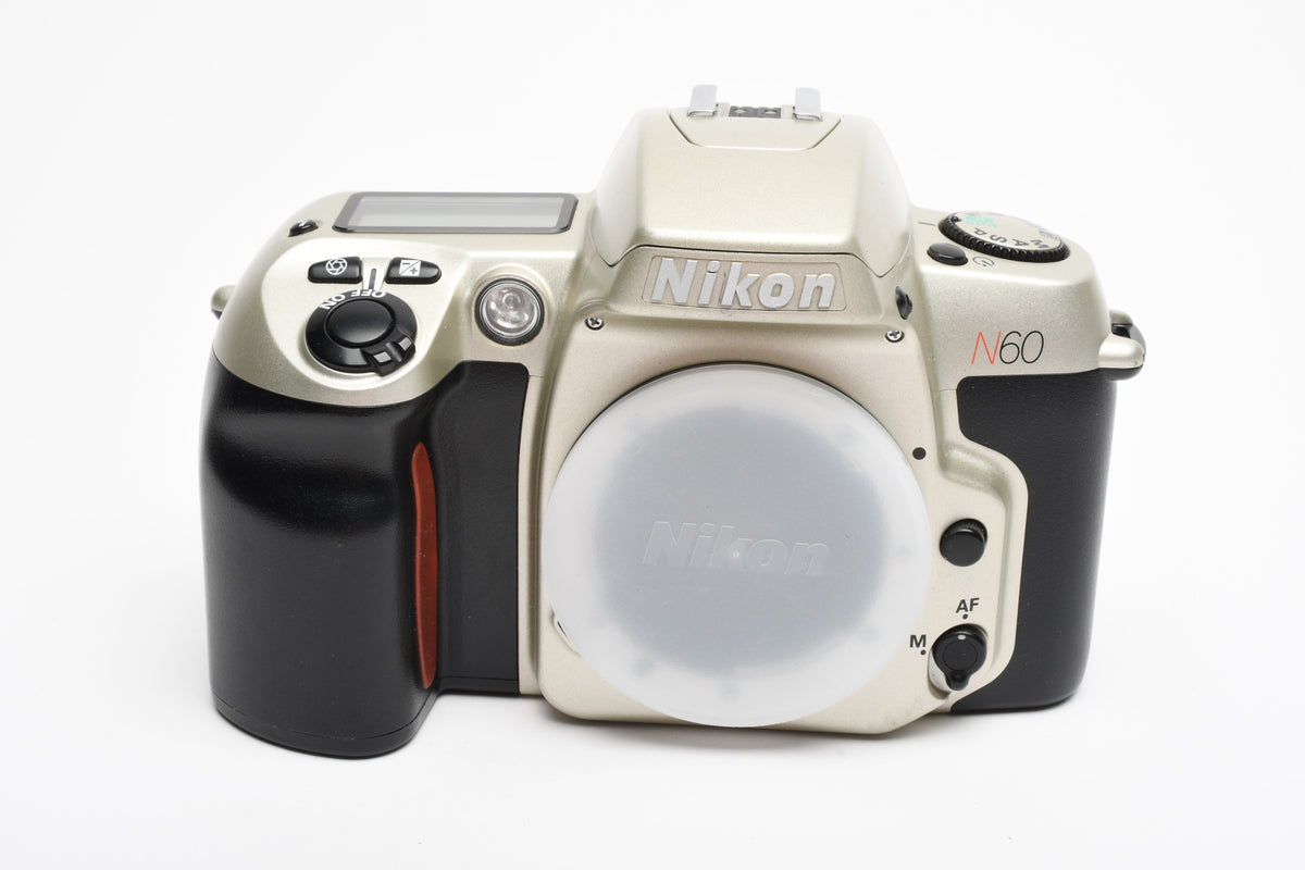 Nikon N60 35mm SLR Body Only, Very clean & Tested + Manual, Strap and Cap