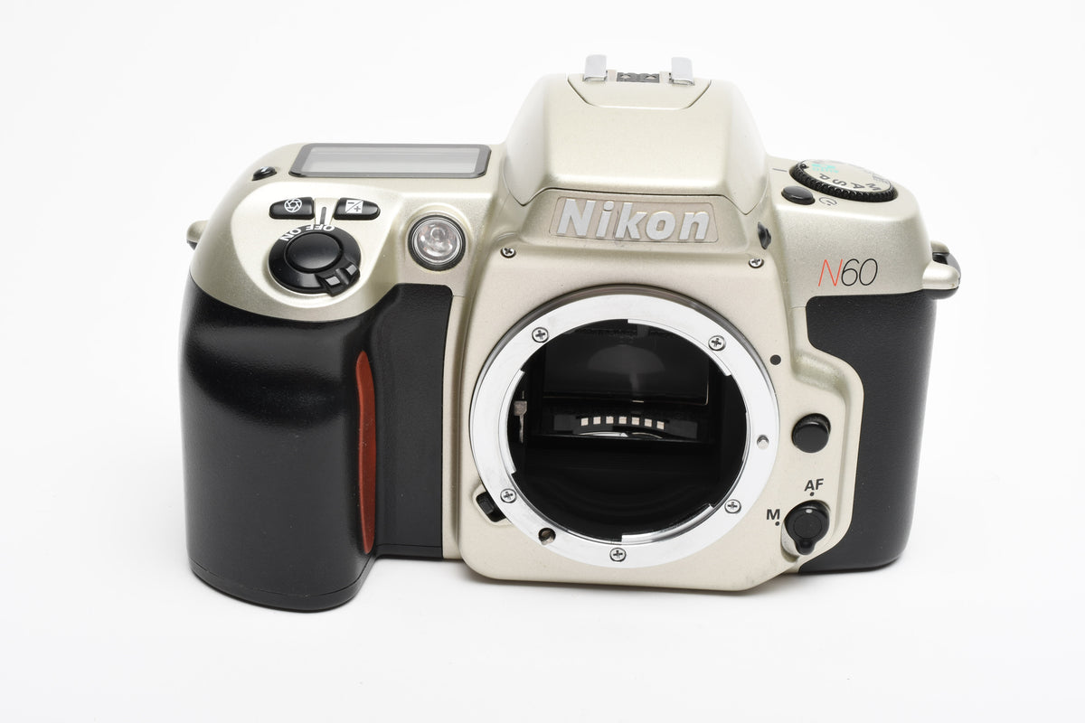 Nikon N60 35mm SLR Body Only, Very clean & Tested + Manual, Strap and Cap