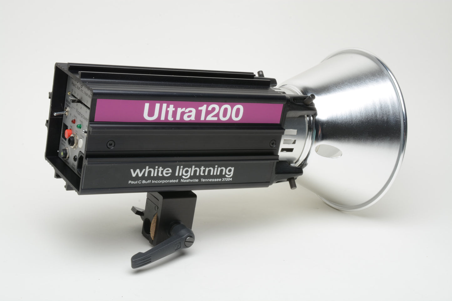 Paul C. Buff White Lightning Ultra 1200 Strobe, Tube, Bulb, Sync, Power cord, Tested