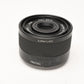 Sony Sonnar T* FE 35mm f2.8 ZA Carl Zeiss Lens for Sony E Mount, Caps+Hood