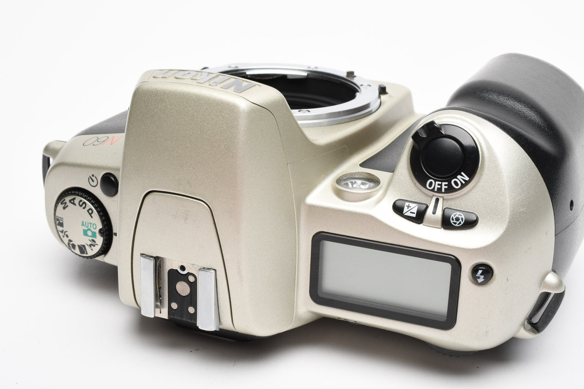 Nikon N60 35mm SLR Body Only, Very clean & Tested + Manual, Strap and Cap