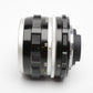 Nikon Nippon Kogaku Nikkor-S 35mm f2.8 Non-Ai Lens, Mint-