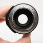Contax Zeiss Sonnar T* 90mm f2.8 lens, mint-, caps, Very clean