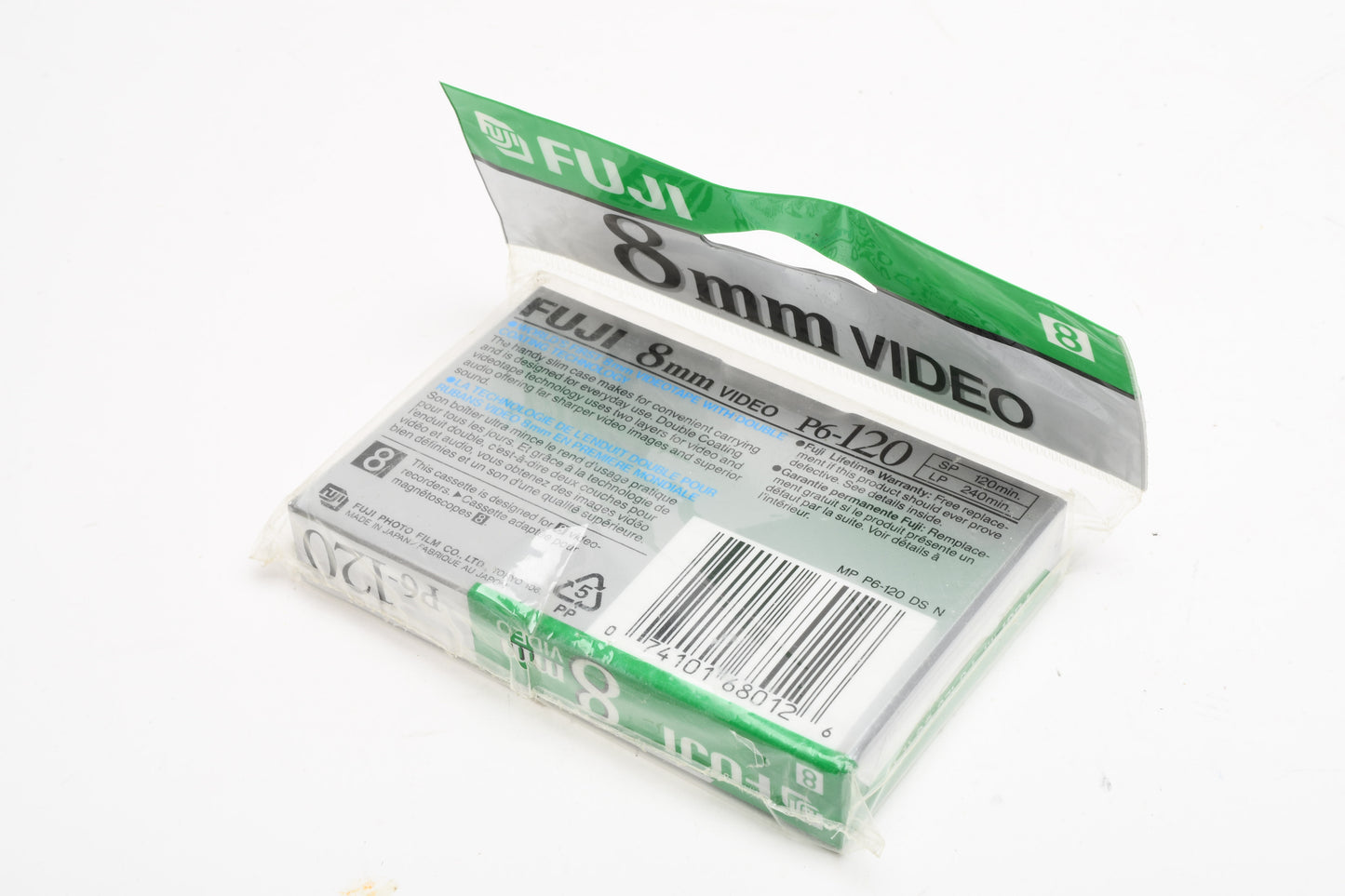 Fujifilm P6-120 DS N 8mm Video 8 tape - New