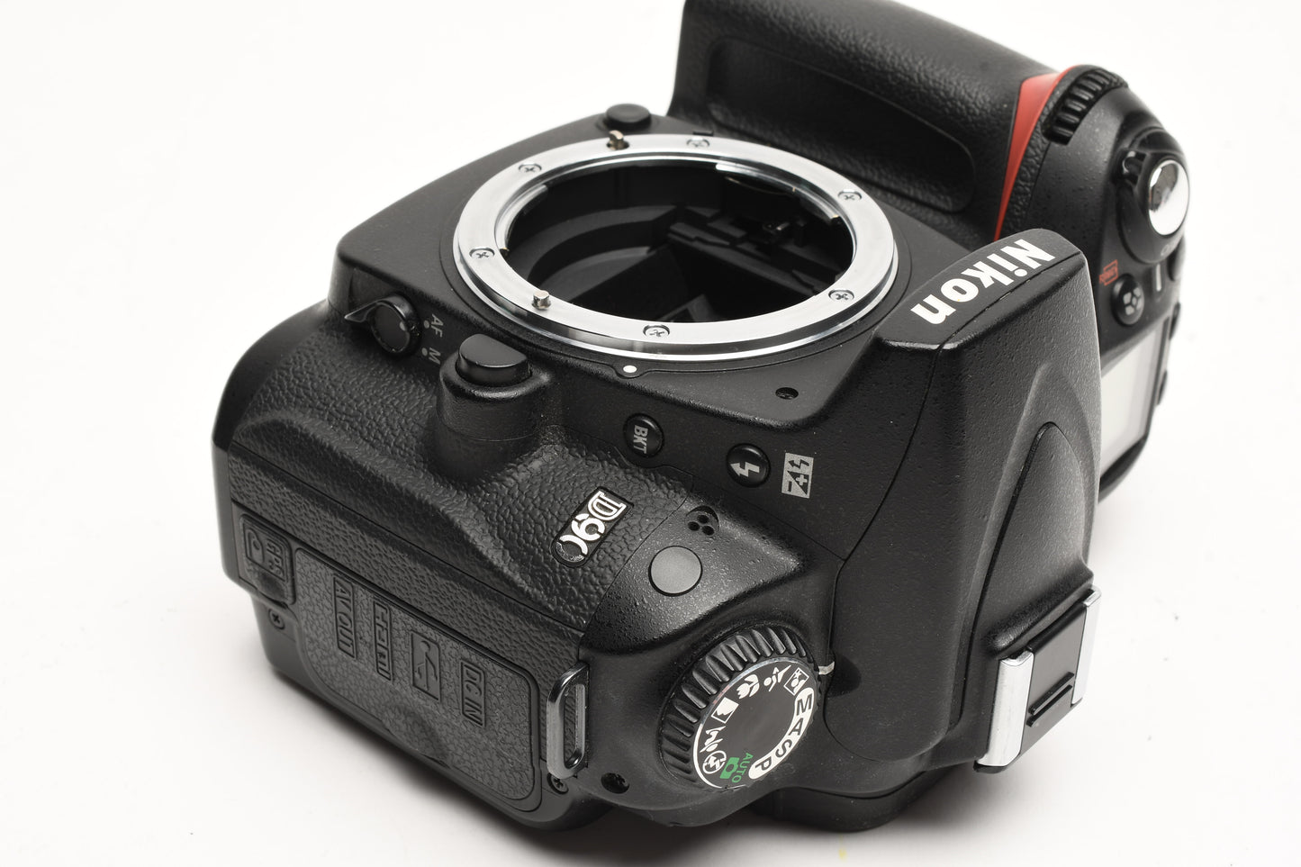 Nikon D90 DSLR body, batt, charger, strap, Only 9701 Acts, very clean,+Book