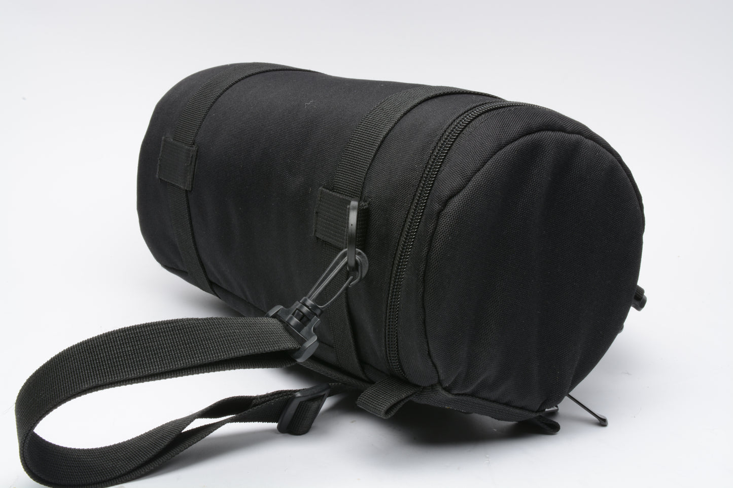 Promaster padded large lens case ~12" x 5.5" wide w/strap, clean