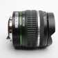 SMC Pentax DA 10-17mm f3.5-4.5 ED IF Fisheye zoom lens, caps, Mint