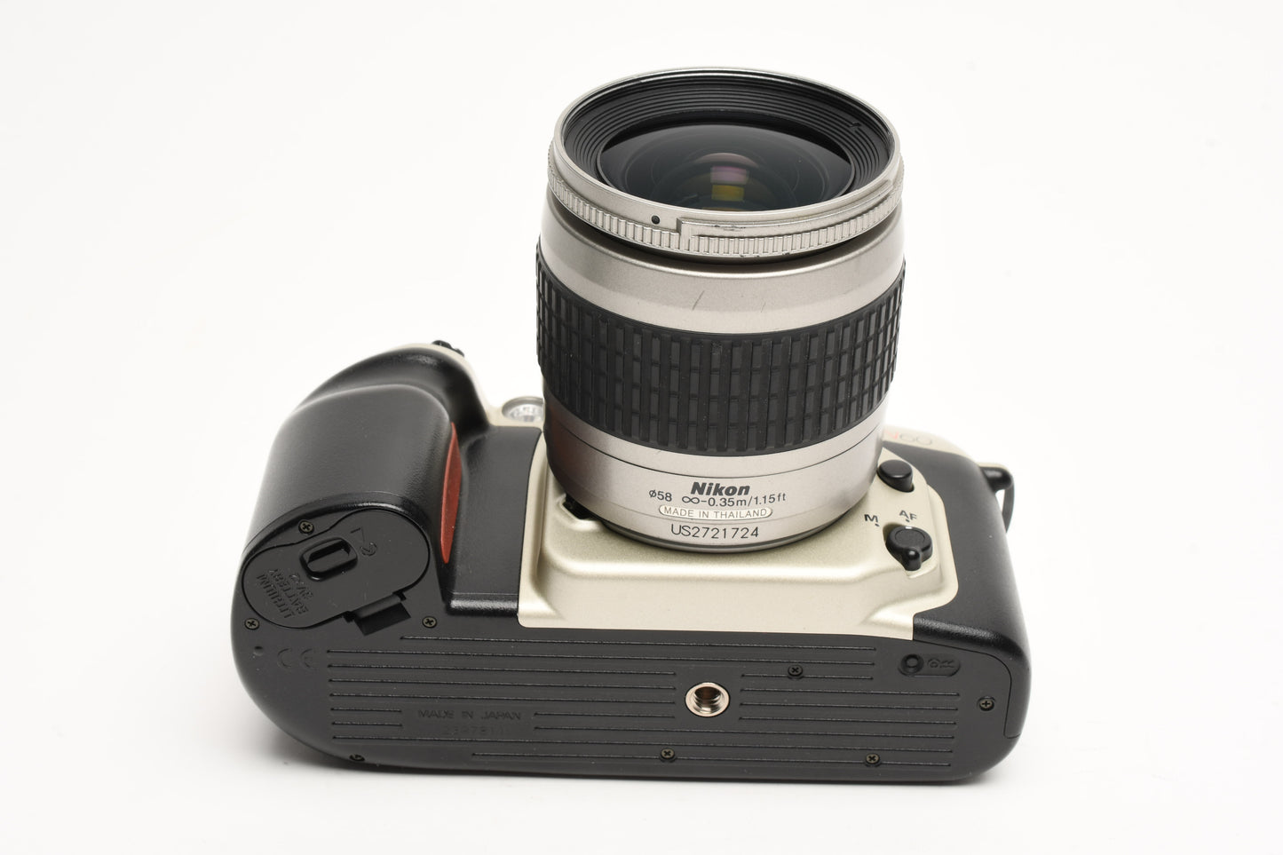 Nikon N60 35mm SLR w/28-80mm f3.3-5.6G, Very clean & Tested +Strap, Manual